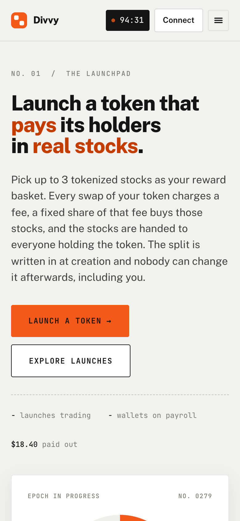Divvy - Solana token & launchpad